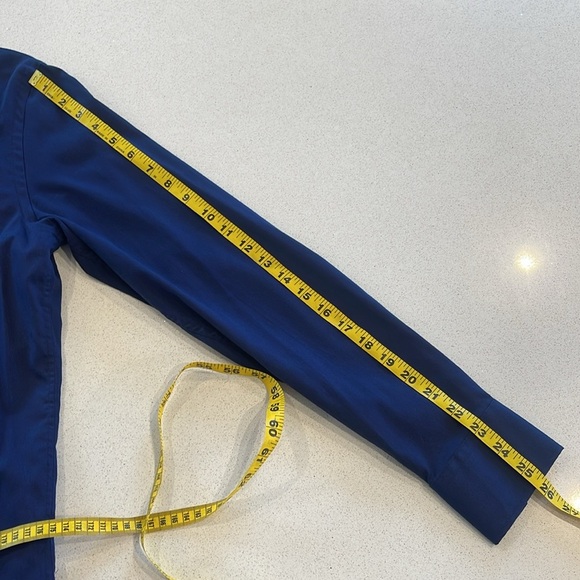 Murano Men’s Navy Blue Dress Shirt - Size M - Picture 5 of 7